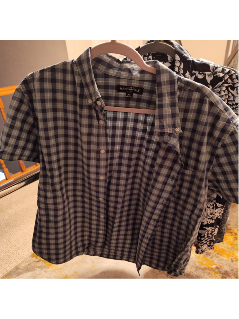 Lot of Six Men's Shirts: J Crew and L L Bean Brands Various Sizes - Picture 6 of 13